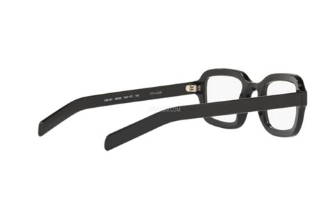 Prada PR 16VV 1AB1O1 Eyeglasses in Black 